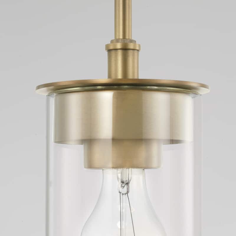 Mason 1-light Convertible Mini Pendant/ Semi-Flush Mount
