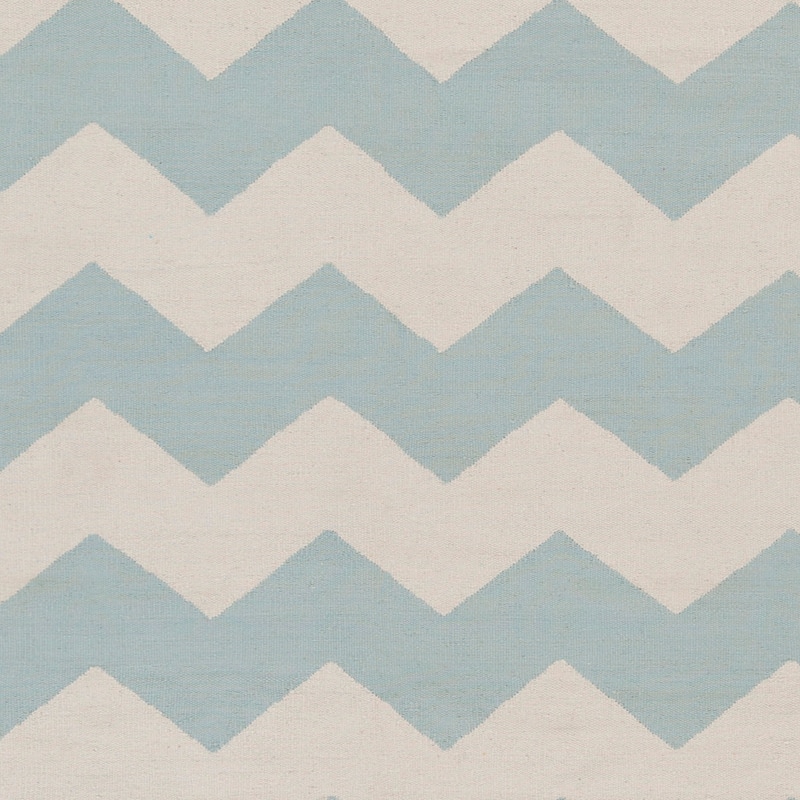 Hand-Woven Macy Chevron Cotton Rug