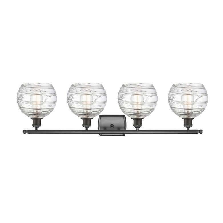 Innovations Lighting Deco Swirl 4 Light 36" Wide Bathroom Vanity Light