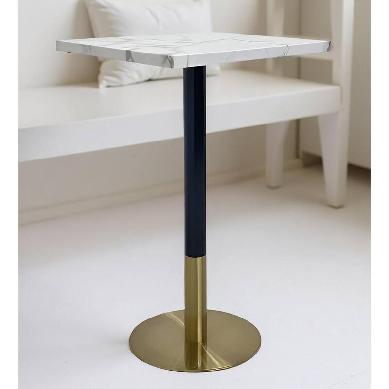 Ruby Square Pedestal Square Bar Table ( Pub Table Restaurant Table)