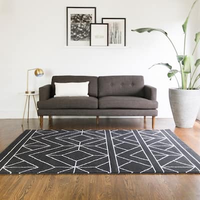 Carson Carrington Iseras Modern Geometric Area Rug
