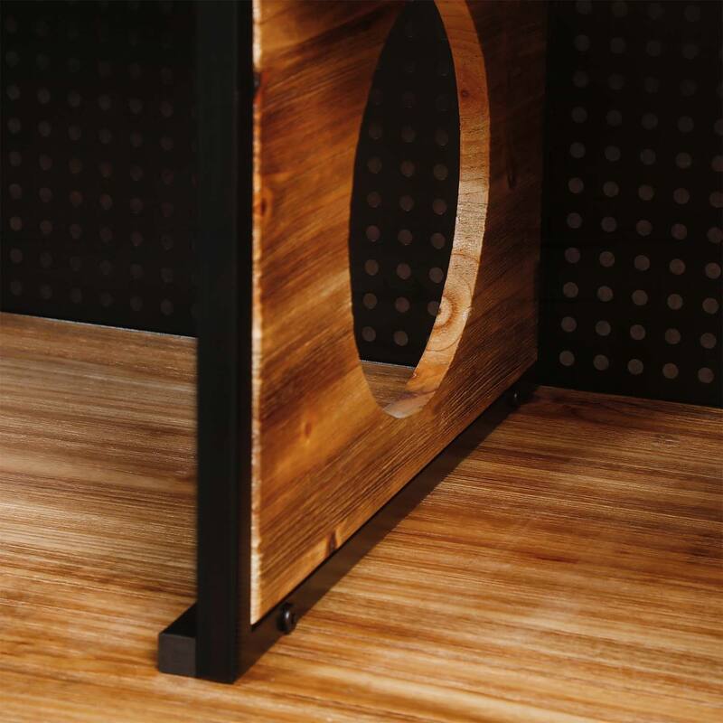 Versatile Cat House with Tempered Glass