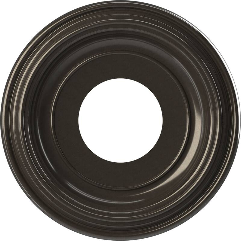 3 1/2" Inside Diameter - Traditional Thermoformed PVC Ceiling Medallion
