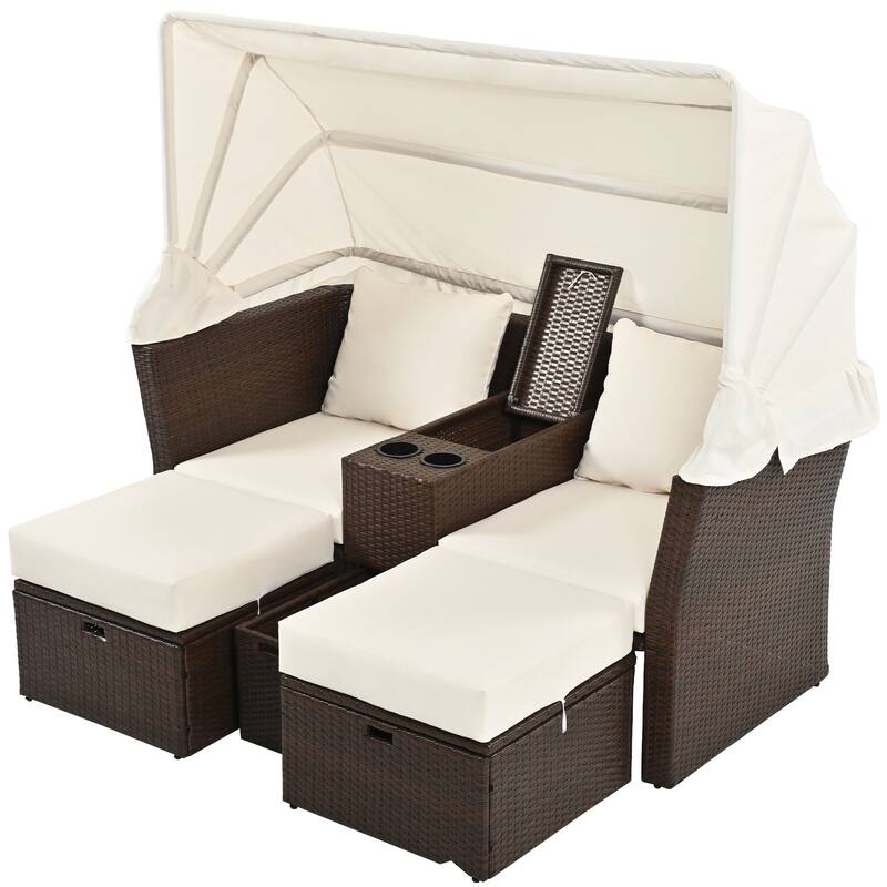 2-Seater Outdoor Patio Daybed
