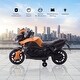 preview thumbnail 14 of 27, Kids Electric Ride-On Motorcycle with Training Wheels, Headlights, Horn, and 1.86 mph Speed