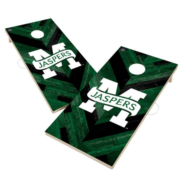 slide 2 of 6, Manhattan College Jaspers Cornhole Board Set 16 Years and Up