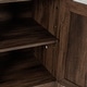 preview thumbnail 23 of 53, 58-Inch Farmhouse Electric Fireplace TV Stand with Storage Cabinets and Adjustable Shelves