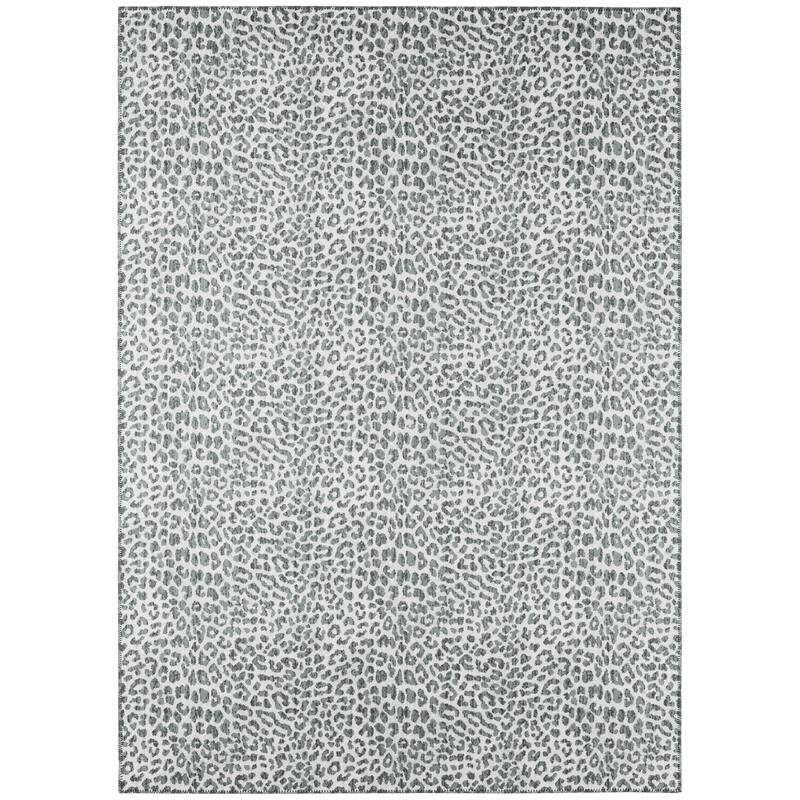 Addison Indoor/ Outdoor Safari Leopard Animal Print Washable Area Rug