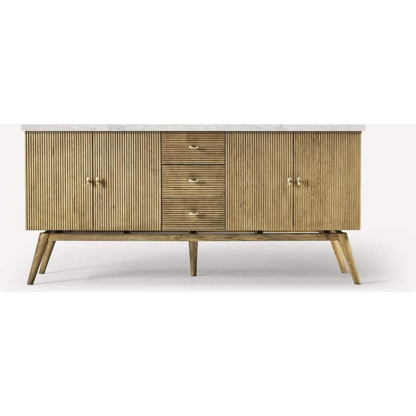 Robern CVWY72 Craft Series 72" Double Free Standing Vanity Cabinet