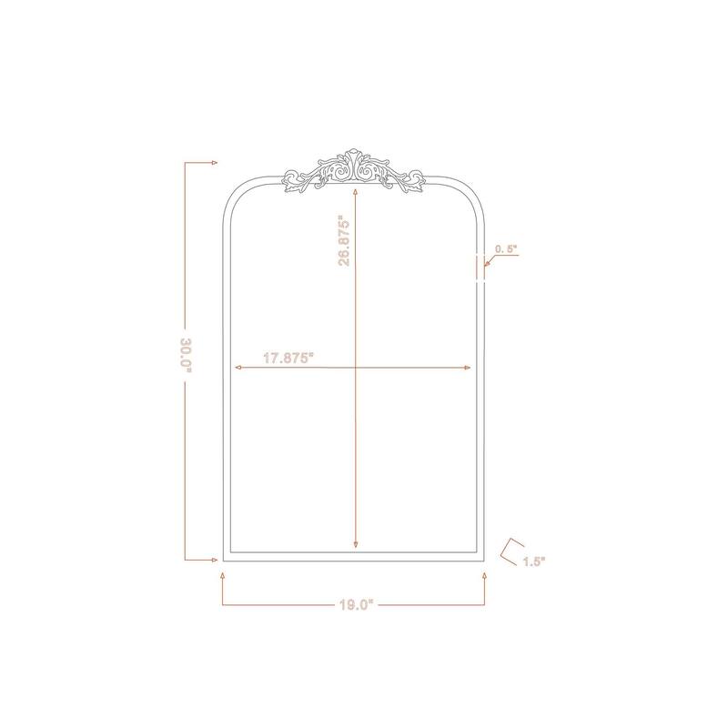 Livabliss Aarlen Traditional Accent Mirror