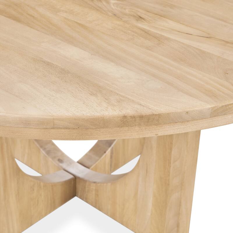 Classic Home Laguna Mango Wood Round Dining Table