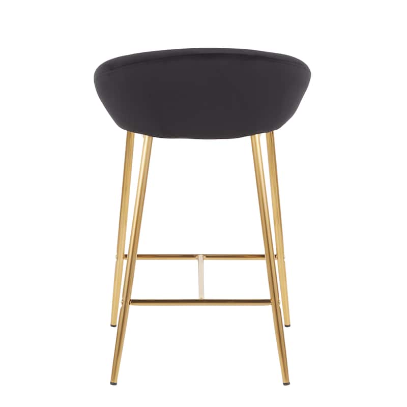 Silver Orchid Livesey 26-inch Glam Counter Stool (Set of 2)
