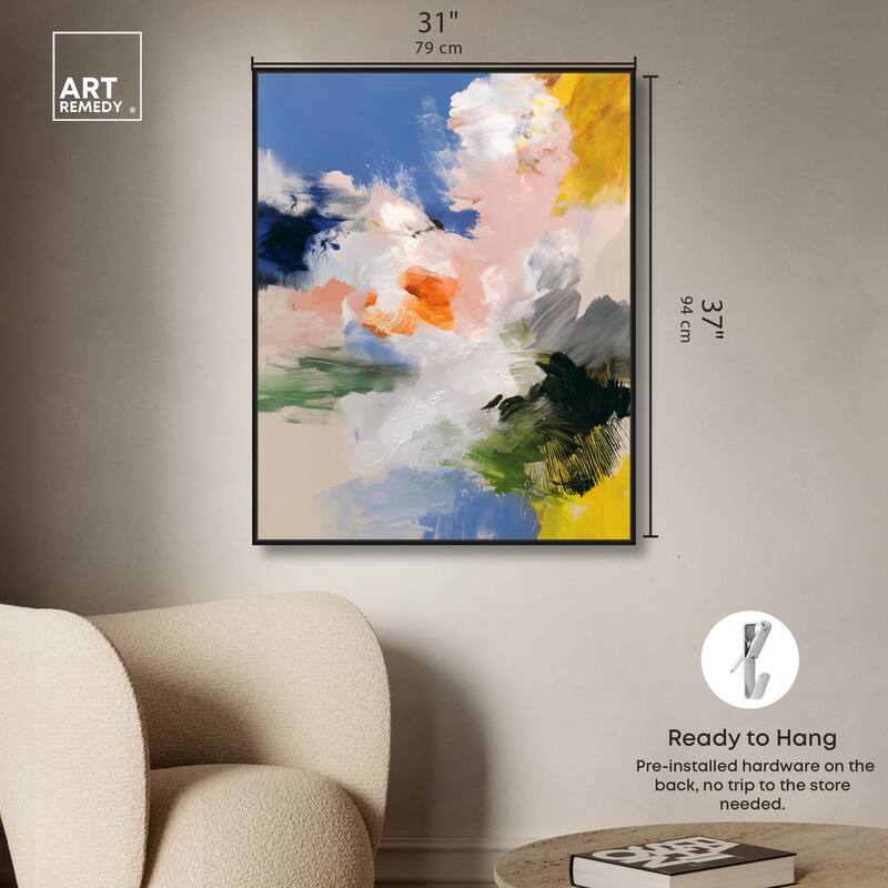 Clouds and Color I Canvas by Art Remedy