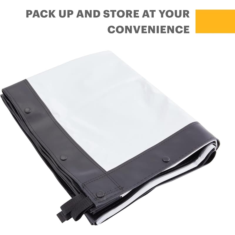 KODAK Replacement Dual Projector Screen, Fast Fold Front & Rear Backdrop