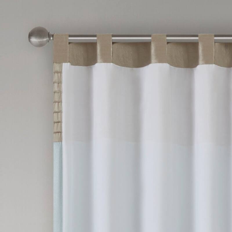 Polyoni Pintuck Curtain Panel