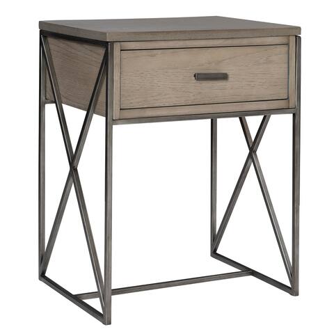 Uttermost Cartwright Grey Side Table