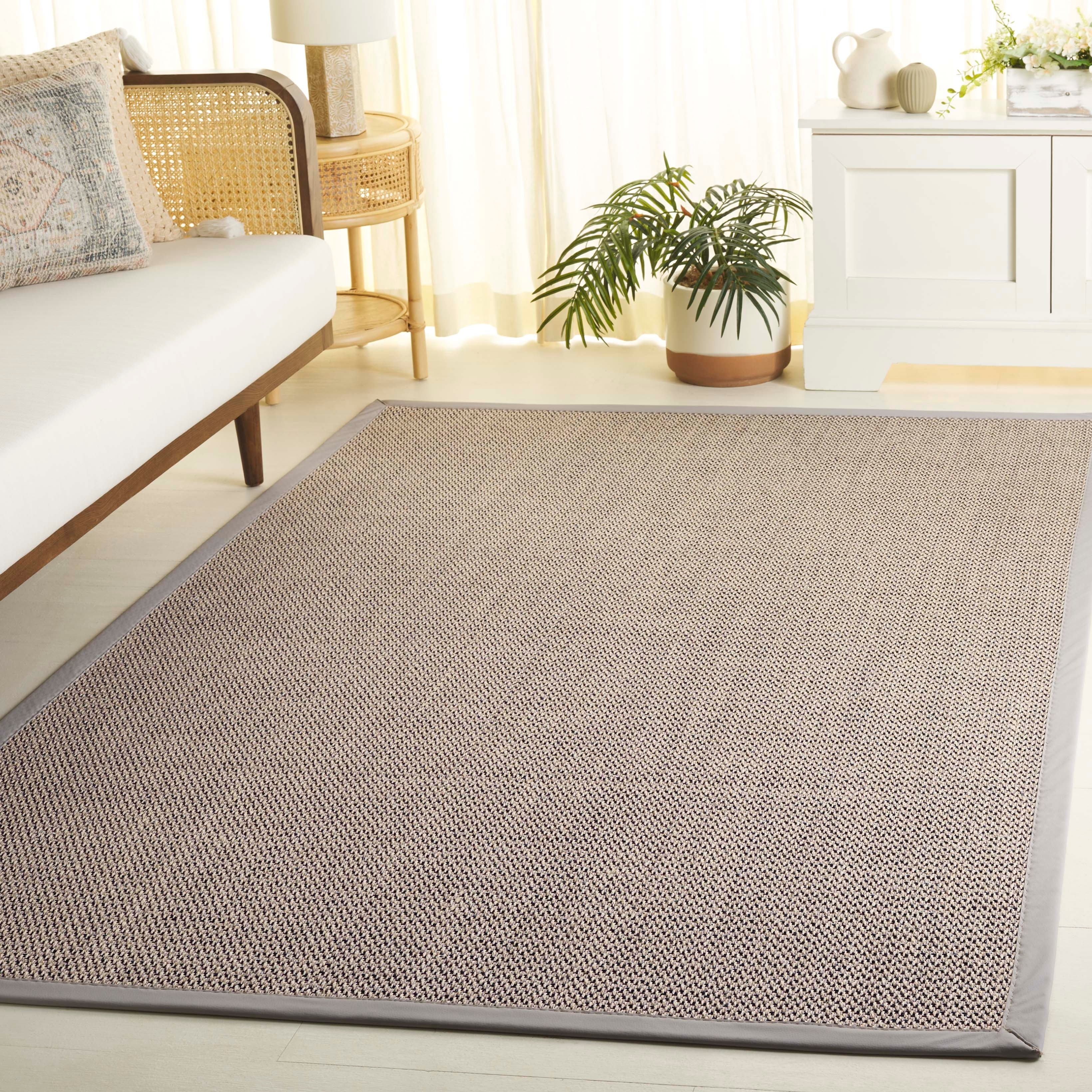 SAFAVIEH Natural Fiber Sadaf Farmhouse Sisal Rug