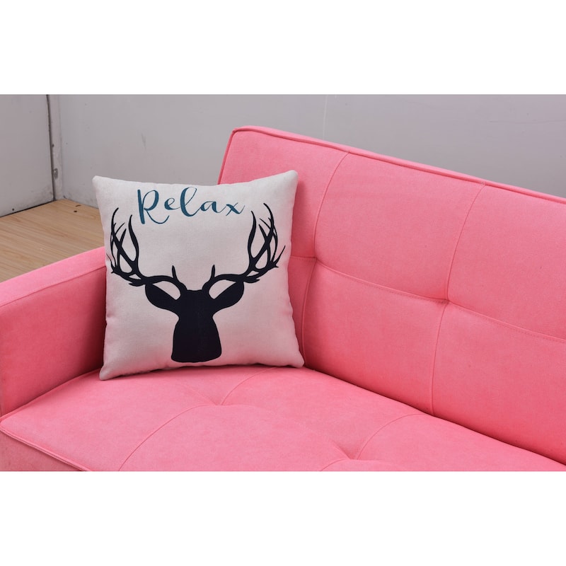 Modern Adjustable 3-position Sleeper Sofa Futon