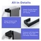 preview thumbnail 17 of 16, Wall Mounted Towel Ring Towel Holder
