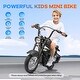 preview thumbnail 18 of 37, Electric Motorcycle for Kids, 24V 250W Kids Electric Dirt Bike, Two Speed Max Up to 14MPH