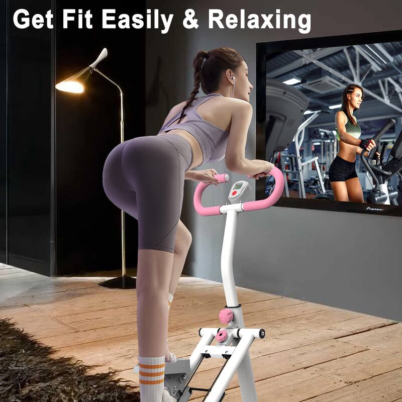 Stair Stepper for Home-Upgrade Vertical Climber Workout Machine for Full-Body Exercise Climber Fitness Equipment