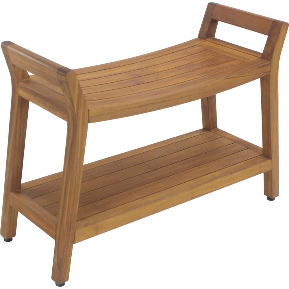 Patented Asia Ascend Teak Shower Bench