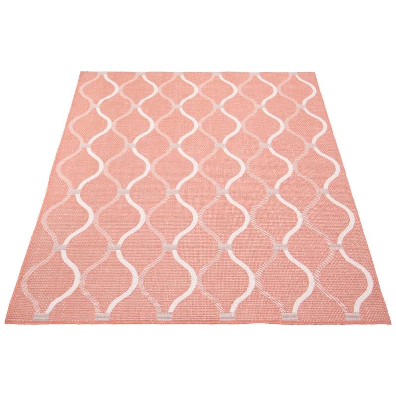 ECARPETGALLERY Veranda Abstract Indoor/ Outdoor Rug