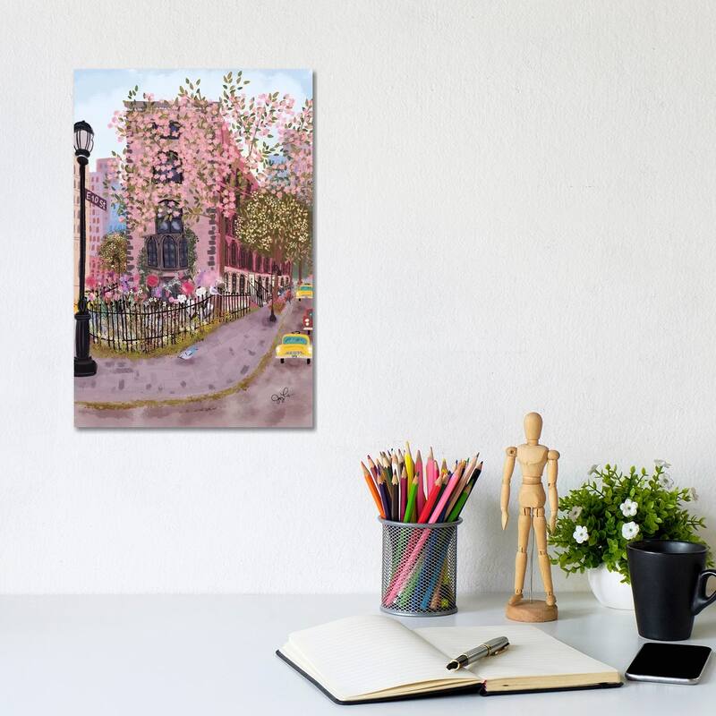 iCanvas "East Village" by Joy Laforme Canvas Print - 12x8x0.75