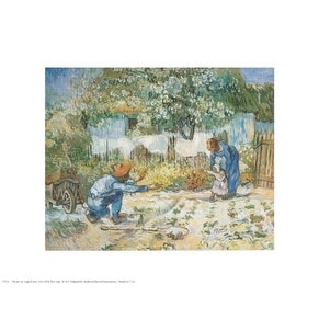 ''First Steps'' by Vincent van Gogh Museum Art Print (11 x 14 in.)