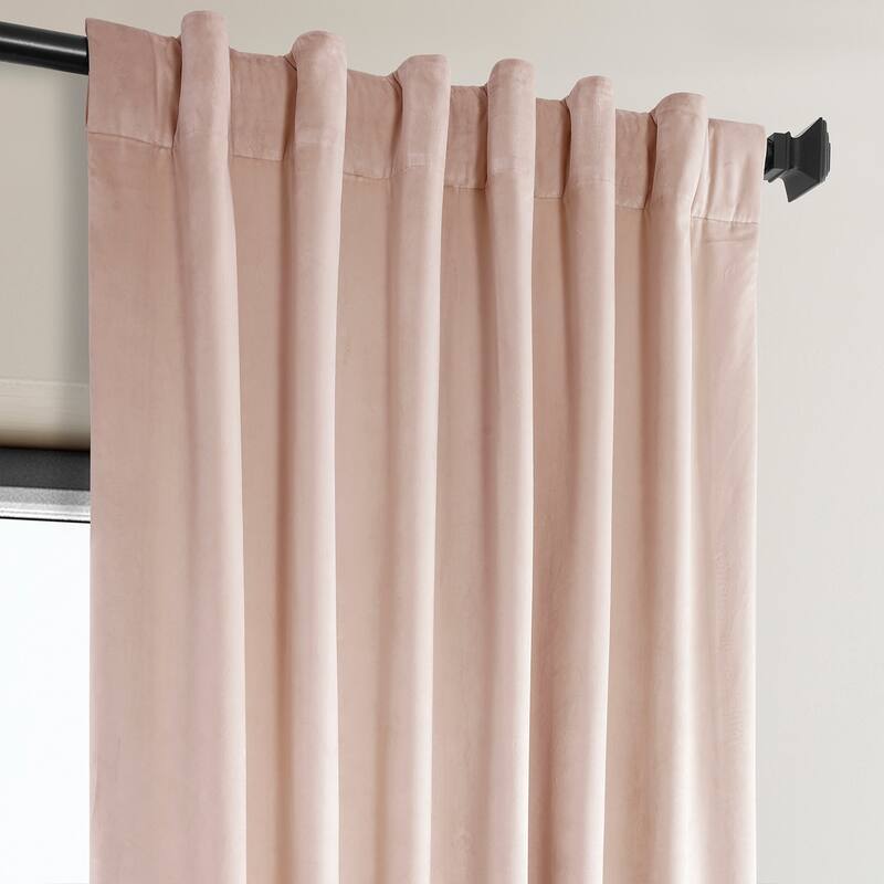 Exclusive Fabrics Heritage Plush Velvet Curtain (1 Panel)