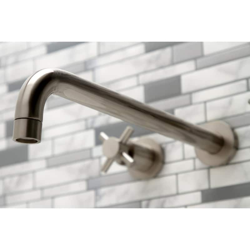 Kingston Brass Concord Wall Mounted Roman Tub Filler with 13-3/16"