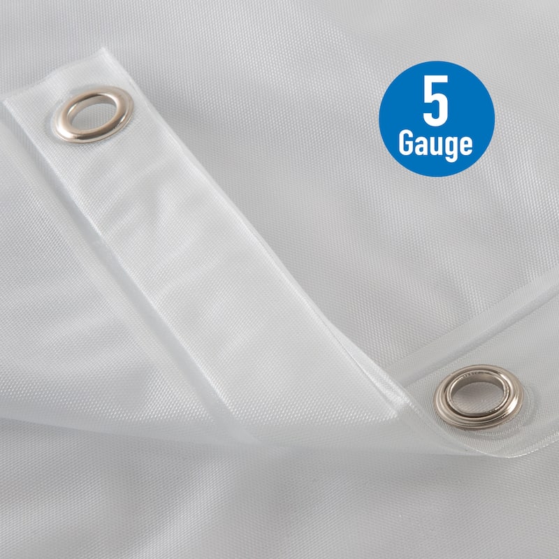 Bath Bliss 4 Pack Heavy Weight Shower Liner
