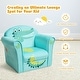 preview thumbnail 6 of 65, Costway Kids Cat/Astronaut/Lion/Synthetic Fake Animal/Elephant Sofa - 20’’ X 15’’ X 17’’