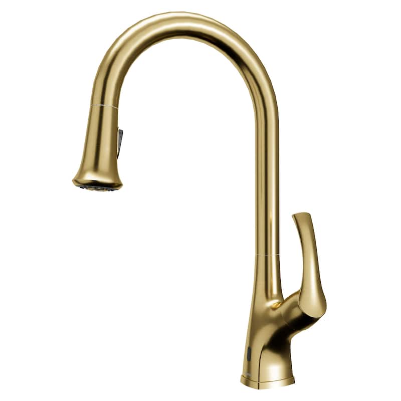 Karran USA KKF375 Chantilly 1.8 GPM Single Hole Kitchen Faucet - Brushed Gold