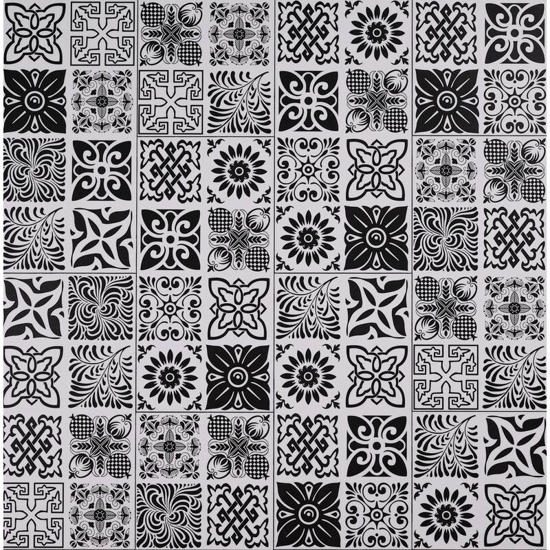 Ackland AKVRC12X24-5012-PL Tropez 12" x 24" Embossed Vinyl Flooring - Tamyra Sombra