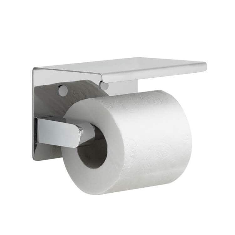 Nameeks Gedy 2839 Malta Toilet Paper Holder with Shelf