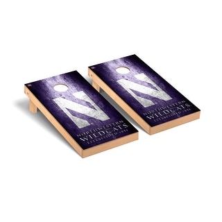 Northwestern Wildcats Museum Cornhole Board Set