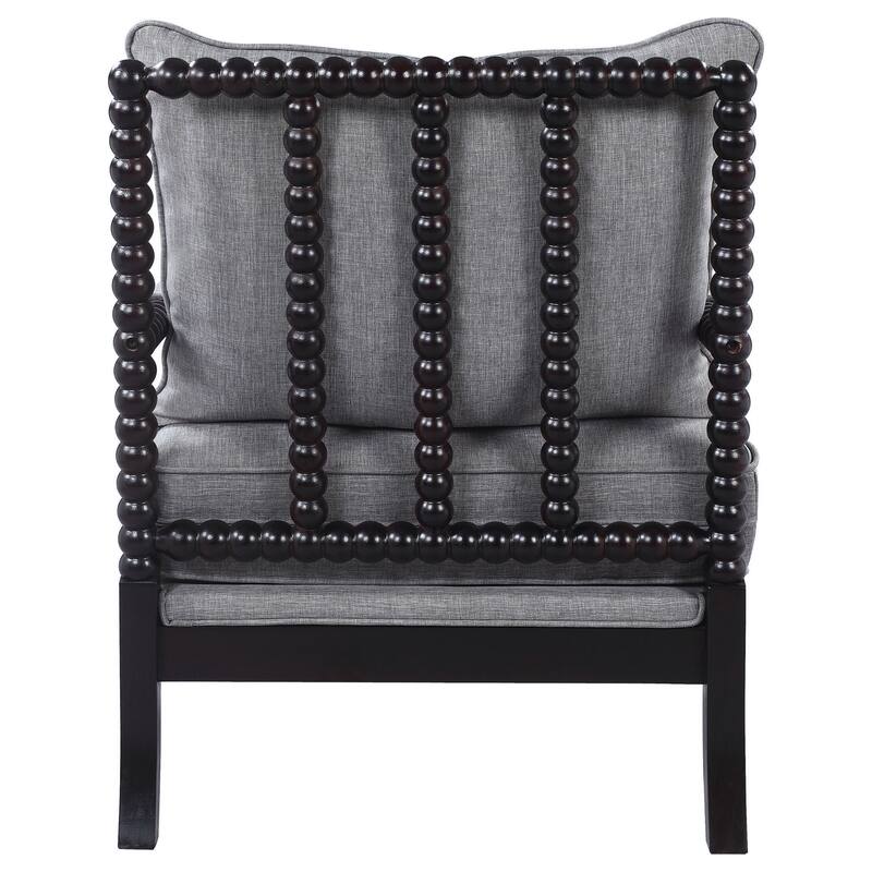 Blanchett Upholstered Bobbin Accent Chair