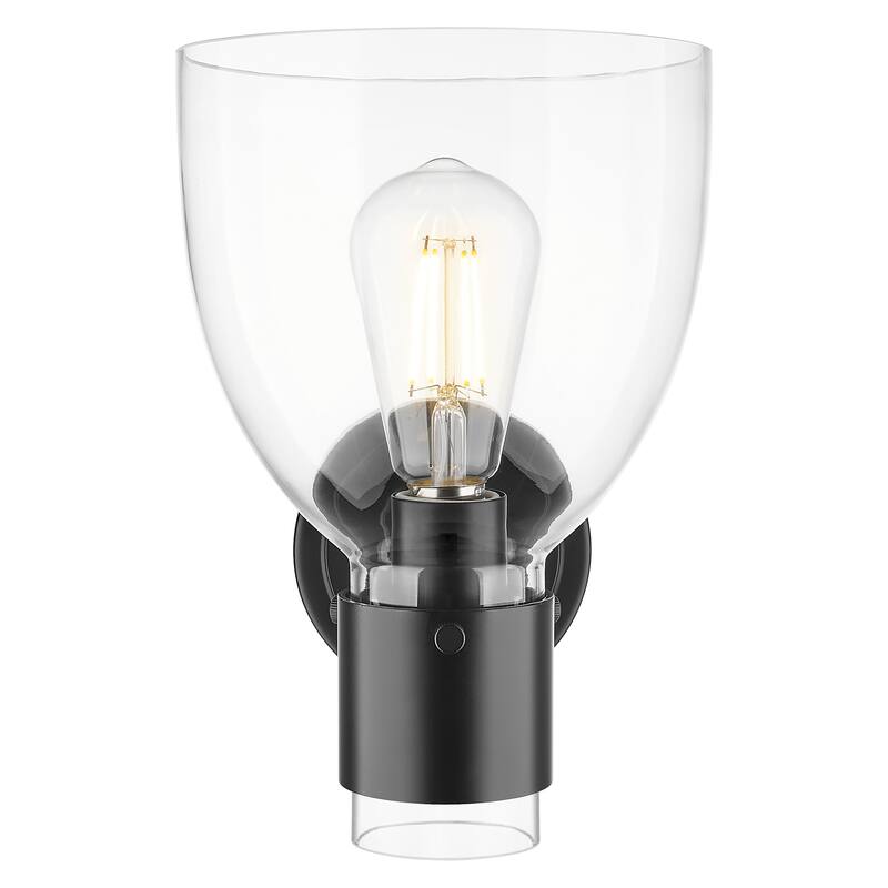 Innovations Lighting 464-1W-G464D-7CL Lawton Bell 9" Tall Bathroom