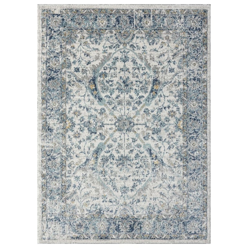 Luxe Weavers Modern Oriental Area Rug, Stain-Resistant Carpet