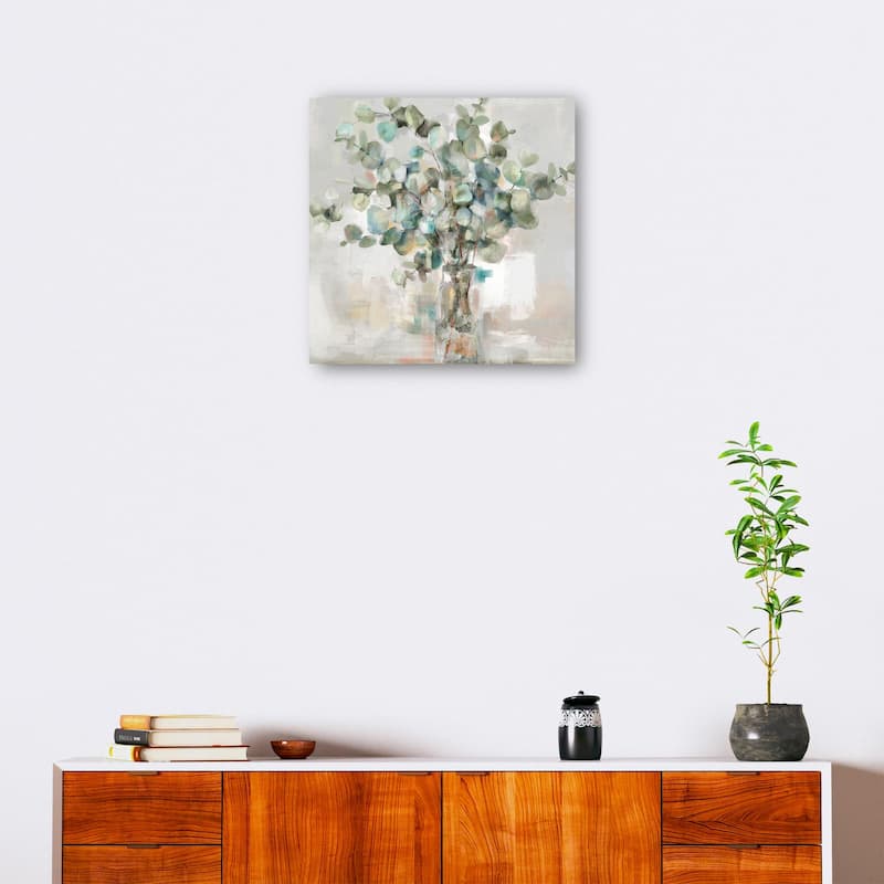 Essential Greens II By Studio Arts Canvas Art Print