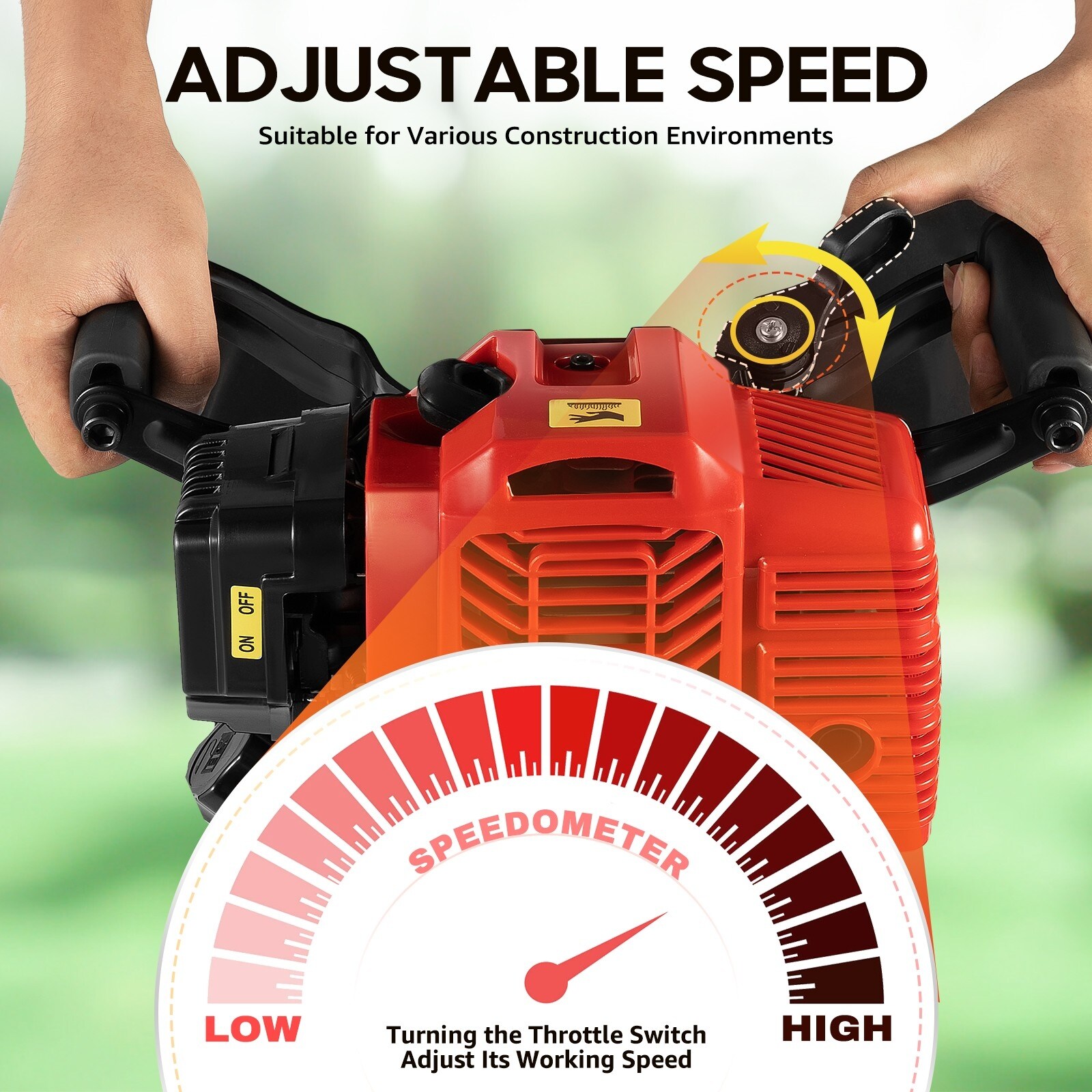 52CC 2 Stroke Garden Tree Digger Gas Powered - Bed Bath & Beyond