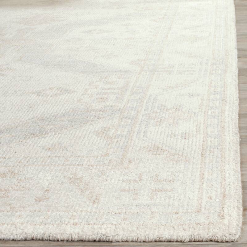 SAFAVIEH Hand-knotted Maharaja Milenka Traditional Oriental Viscose Rug