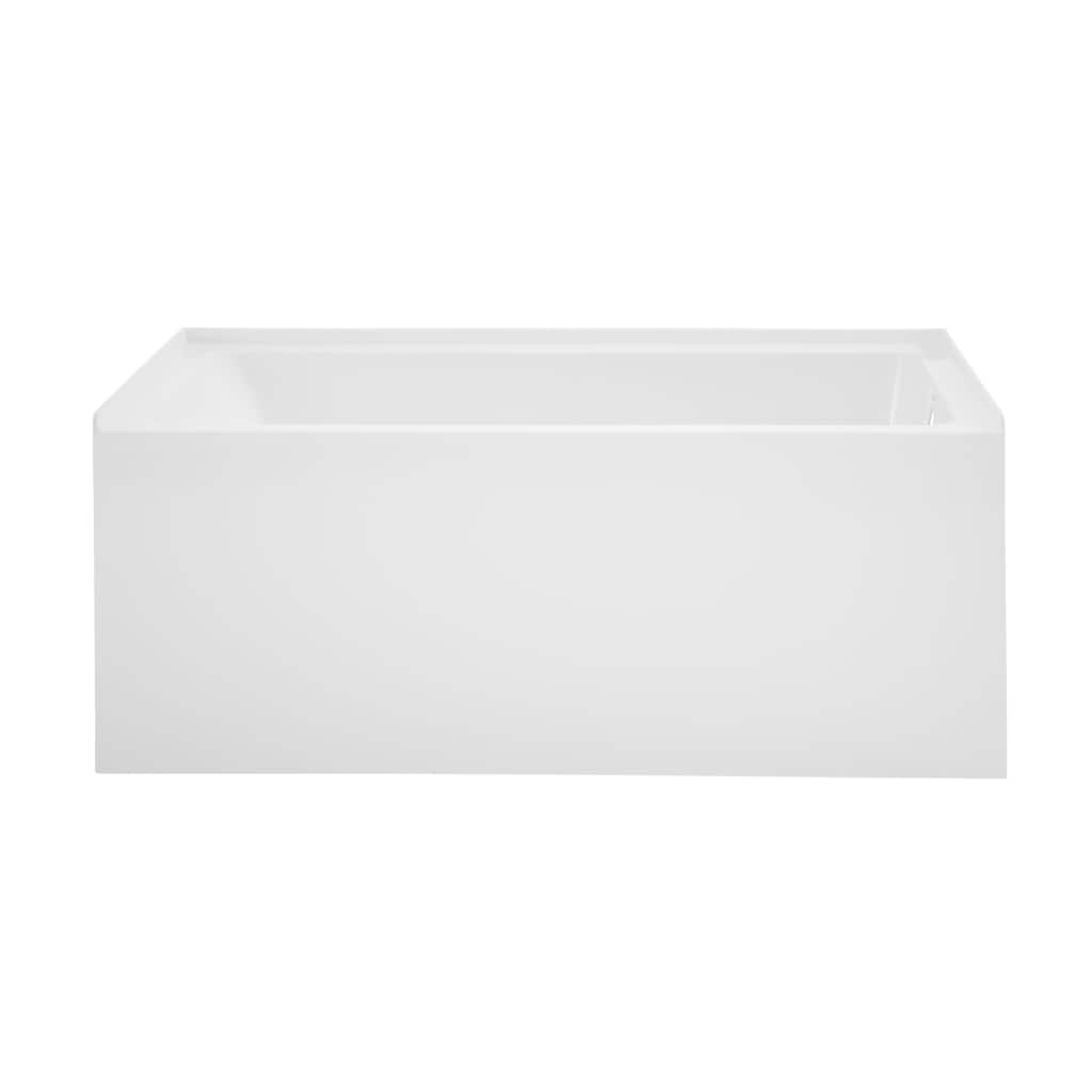 Lausanne 54" X 30" Right-Hand Drain Alcove Bathtub With Apron - 30x54 Right