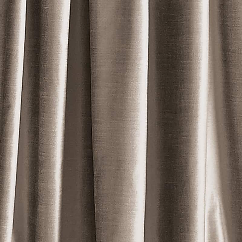 DKNY Modern Knotted Velvet Curtain Panel Pair