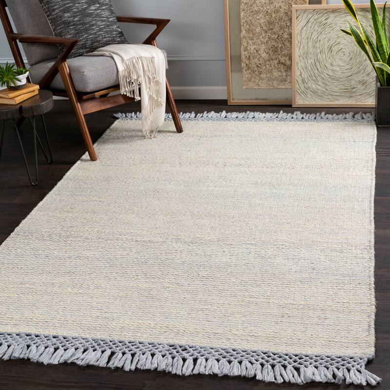 Artistic Weavers Tortue Modern Jute/PET Yarn Handmade Area Rug - Grey - 2'6" x 8' Runner