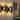 2-Light Inner Gold Aluminum LED Outdoor Wall Sconce (2-Pack)