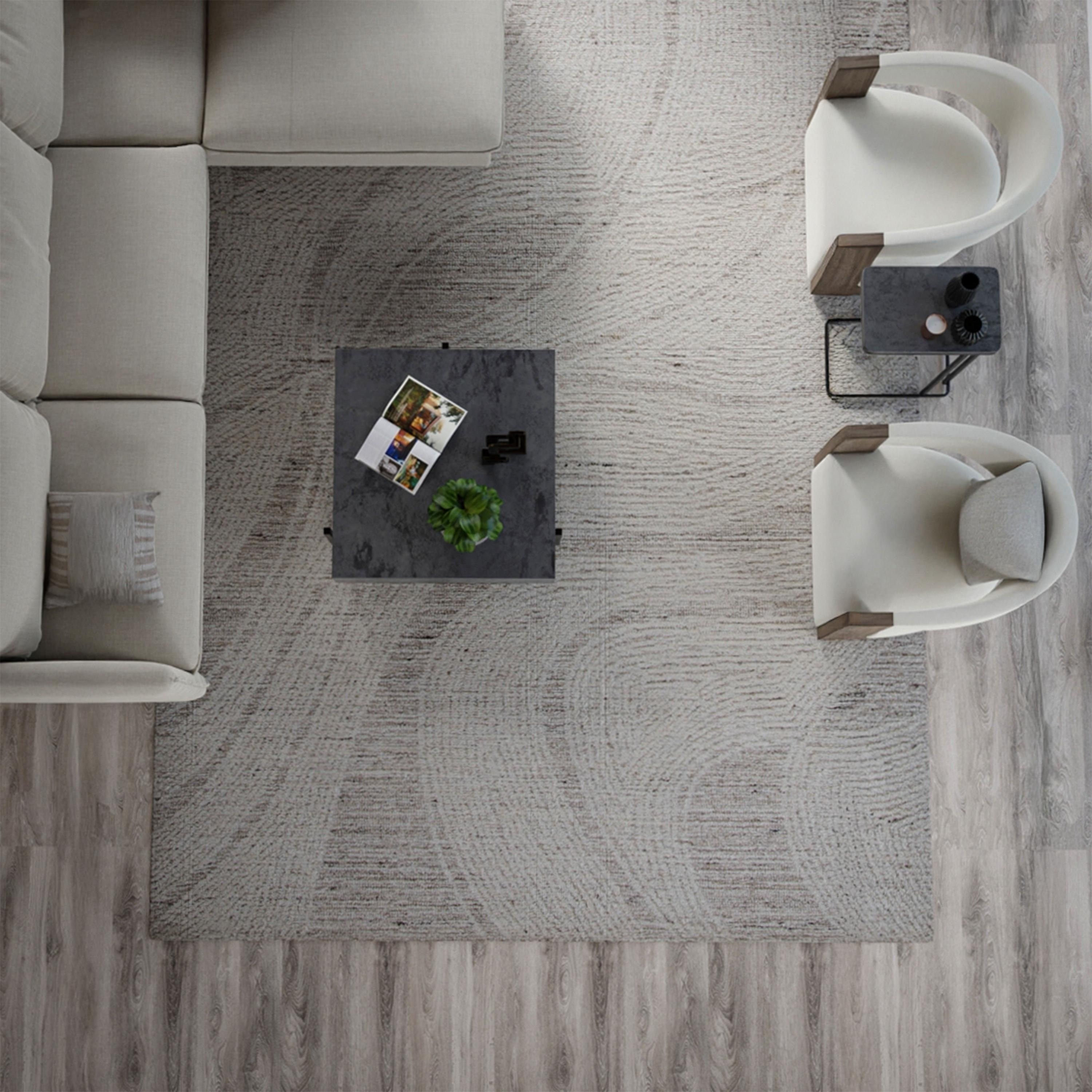 Alora Decor Maude Hand-Tufted Abstract Brown, Ivory, Beige Color Area Rug