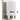 Reiss Collection One-Light Modern Farmhouse Brushed Nickel Vanity Light - 5 in x 5.75 in x 7.87 in