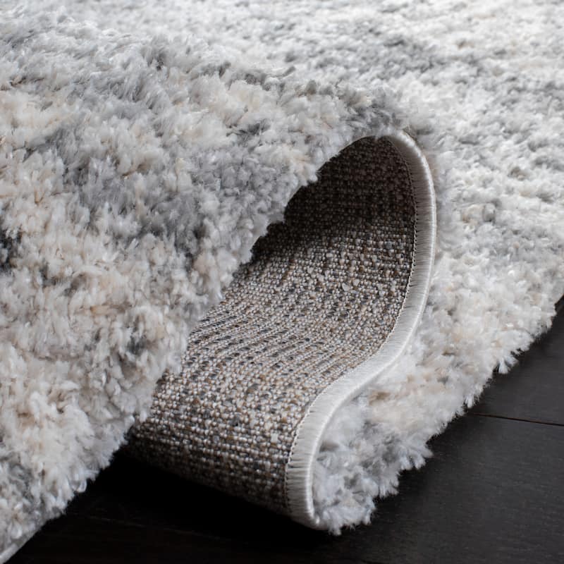 SAFAVIEH Berber Shag Dochina Abstract 1.25-inch Thick Rug